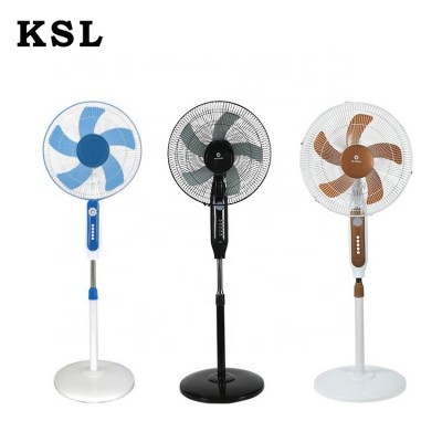 New product die casting aluminum housing usb charging golden blue floor solar fan